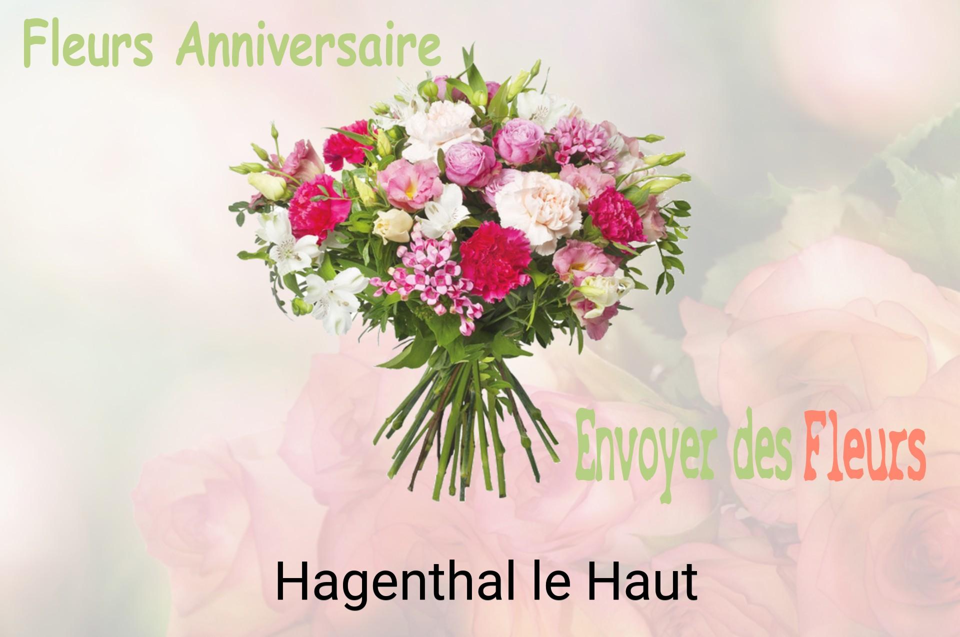 Bouquet de fleurs d’anniversaire livré à Hagenthal-le-Haut